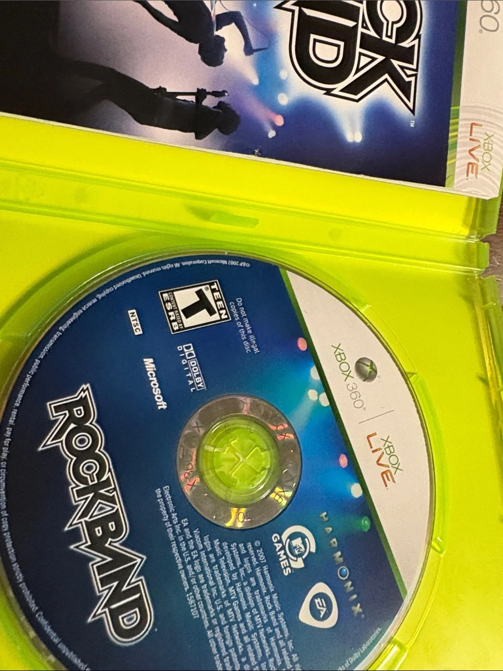 Rock Band & Cabela's Dangerous Hunts 2 Game Bundle - Green Cases